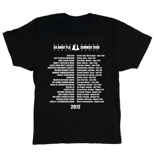 Back of shirt