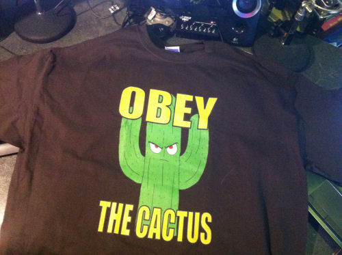 OBEY THE CACTUS T-shirt