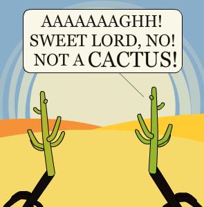 Not a cactus!
