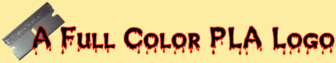 A Full Color PLA Logo