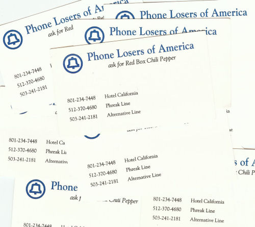 The original PLA business cards