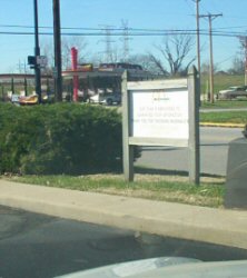 McDonald's Sign Prank