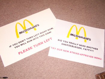 McDonald's Sign Prank