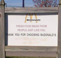 McDonald's Sign Prank