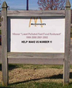 McDonald's Sign Prank