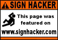 This page was featured on www.signhacker.com