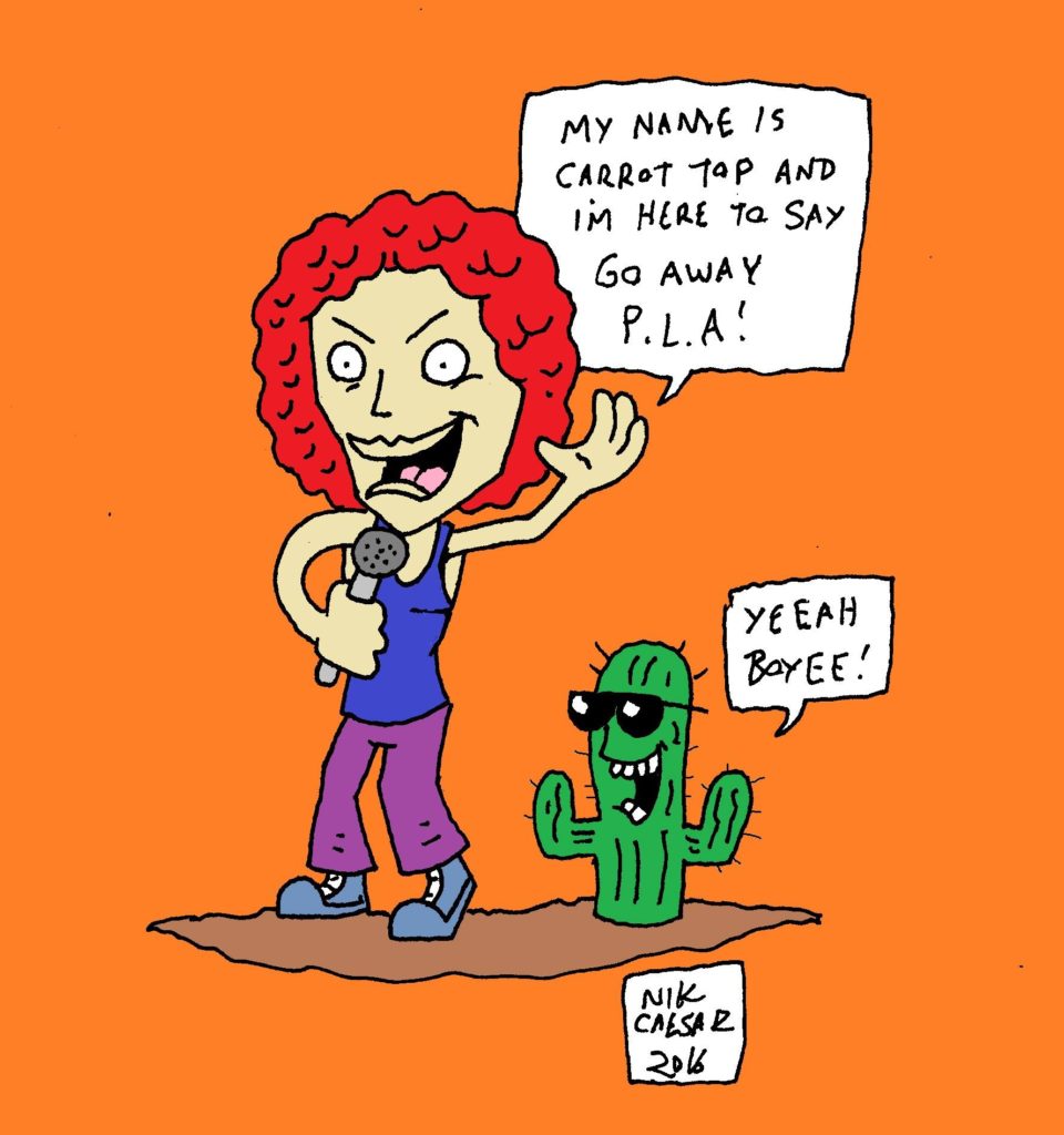 Thanks for today's show art, Nik Caesar! Visit his website of scary art at www.scary-art.com